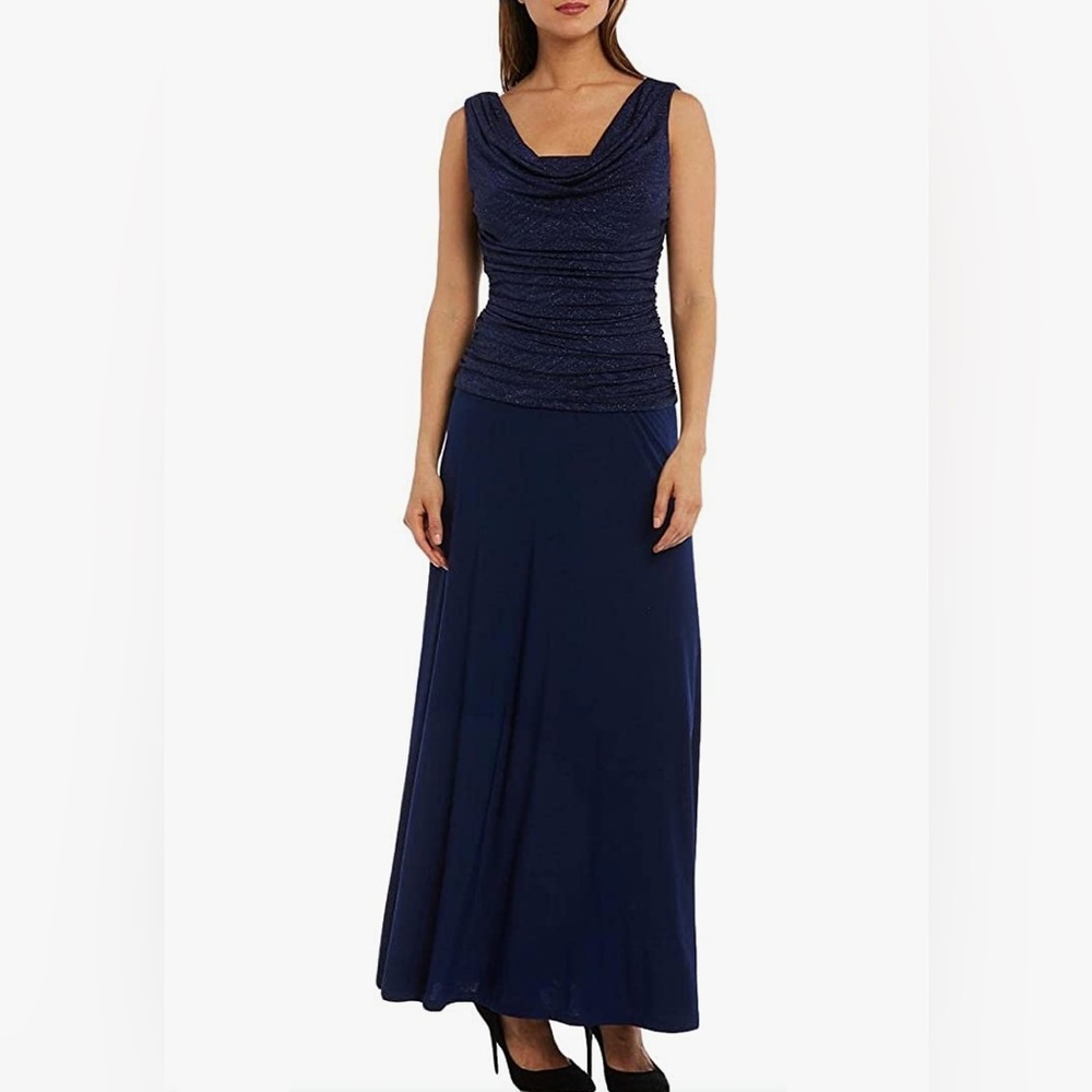 Navy Blue R&M Richards Dress